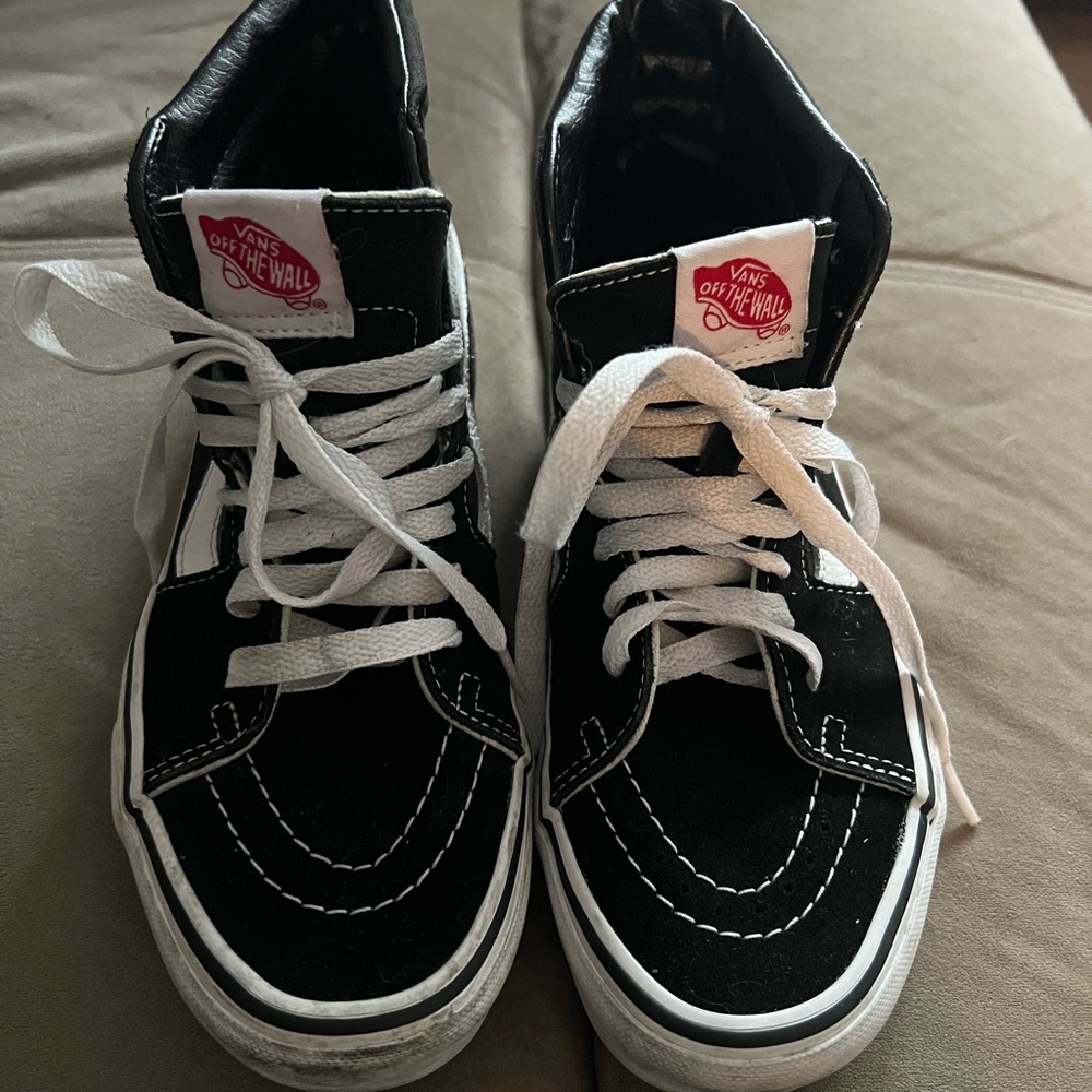Vans Black and White High-Tops